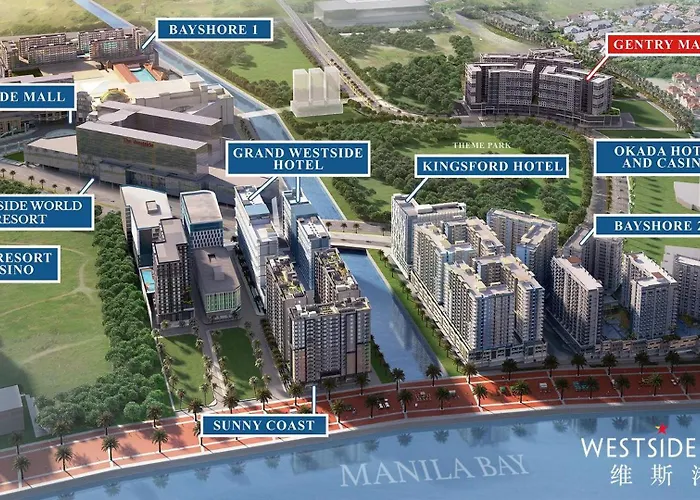 Gentry Manor 2-bed Near Moa&naia Okada Seaviw Tv 17u Apartamento Manila